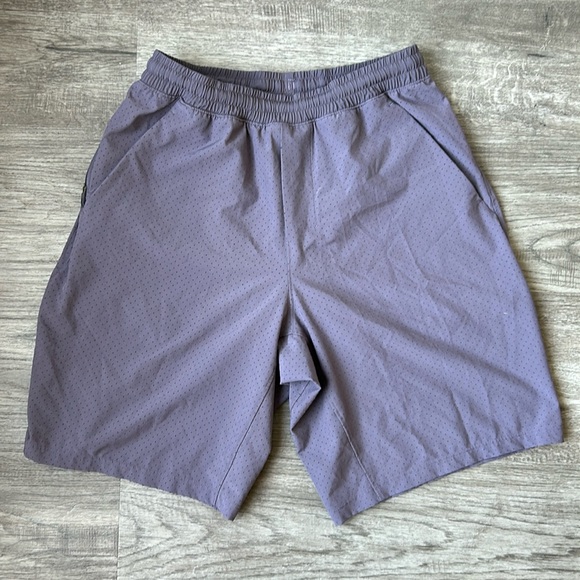 Lululemon Pace Makers 9” men’s lined shorts in graphite purple size small S - Picture 3 of 9